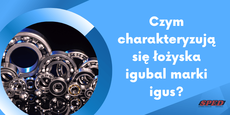 Czym charakteryzują się łożyska igubal marki igus?
