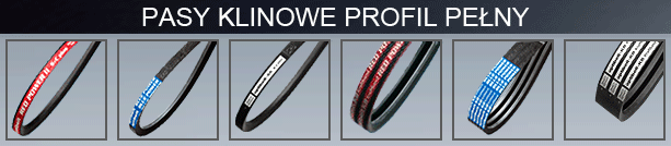 Pasy klinowe profil pełny Pasy klinowe profil pełny